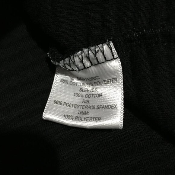 T-Mobile Jacket Mens Small Black Full Zip Employee Ribbed Sweatshirt - Picture 5 of 8